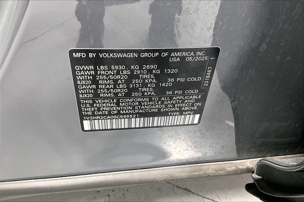 2025 Volkswagen Atlas 2.0T SE w/Technology