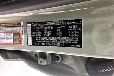 2023 Hyundai Santa Cruz Limited