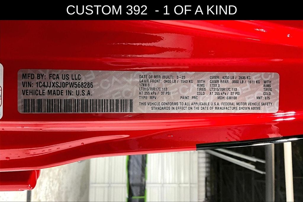 2023 Jeep Wrangler Rubicon 392