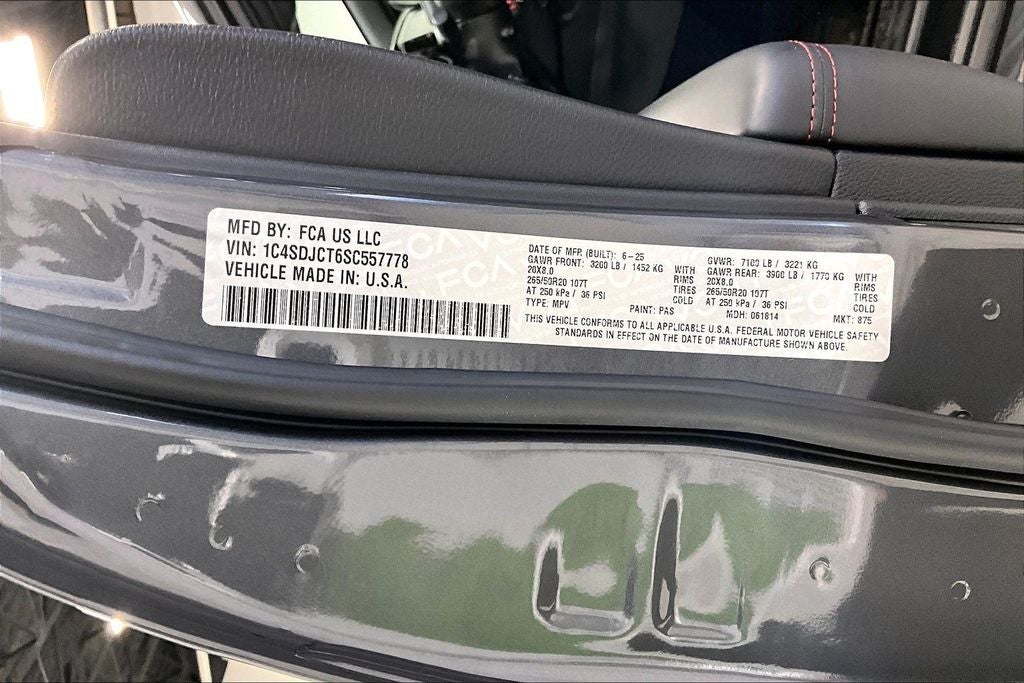 2025 Dodge Durango R/T Plus