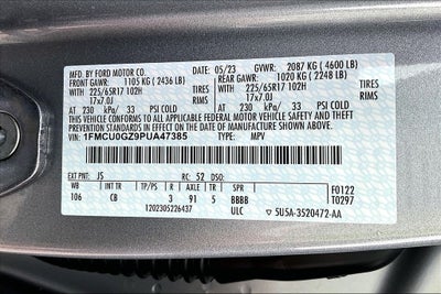 2023 Ford Escape Hybrid Active