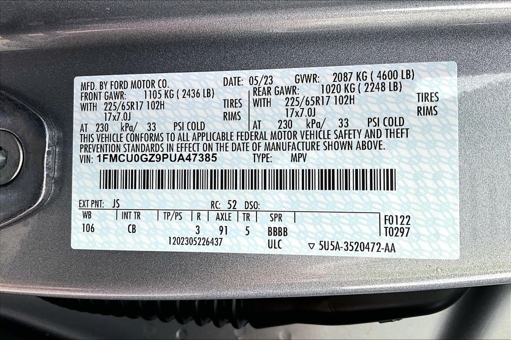 2023 Ford Escape Hybrid Active