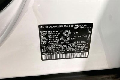 2025 Volkswagen Atlas Cross Sport 2.0T SEL