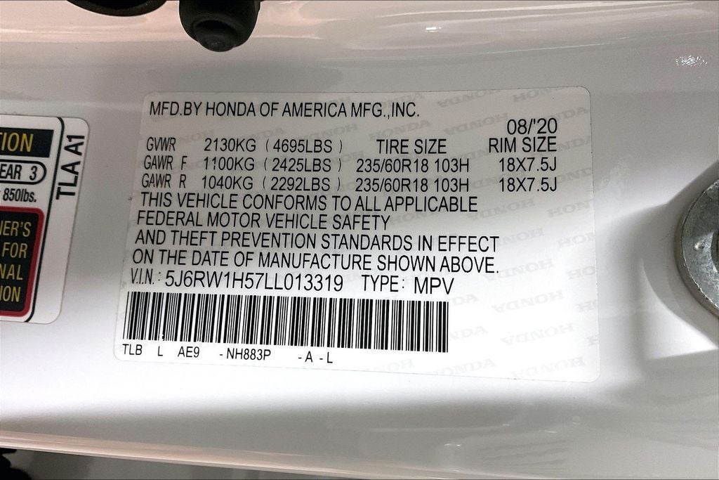 2020 Honda CR-V EX