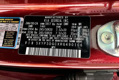 2024 Kia Telluride SX-Prestige