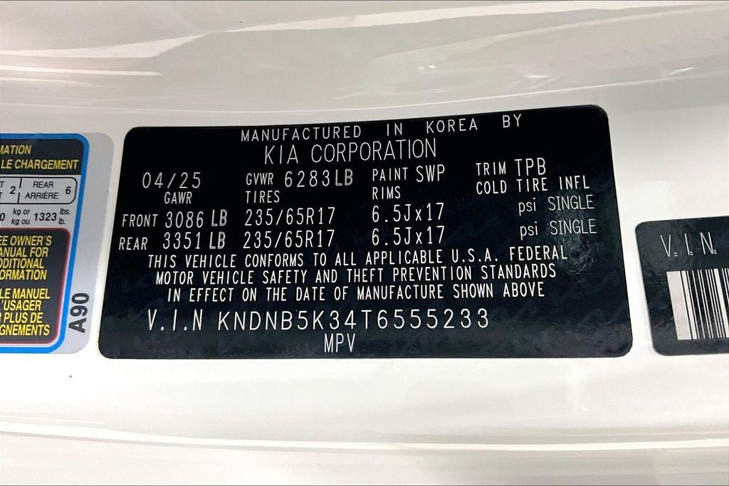 2026 Kia Carnival LXS