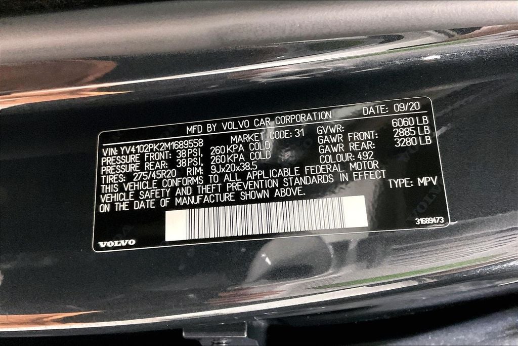 2021 Volvo XC90 T5 Momentum