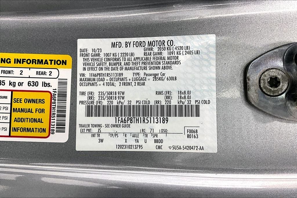 2024 Ford Mustang EcoBoost Premium