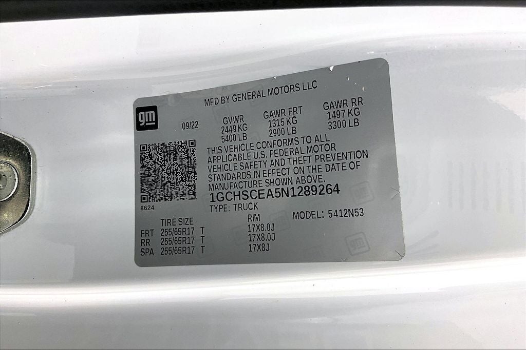 2022 Chevrolet Colorado LT