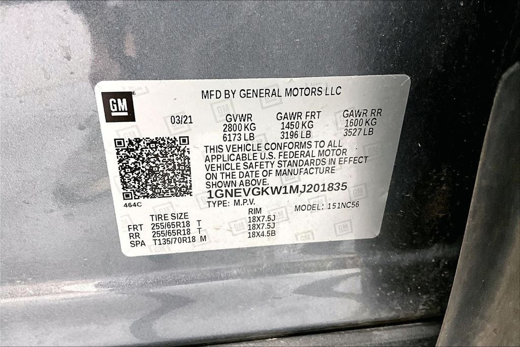 2021 Chevrolet Traverse LT 1LT