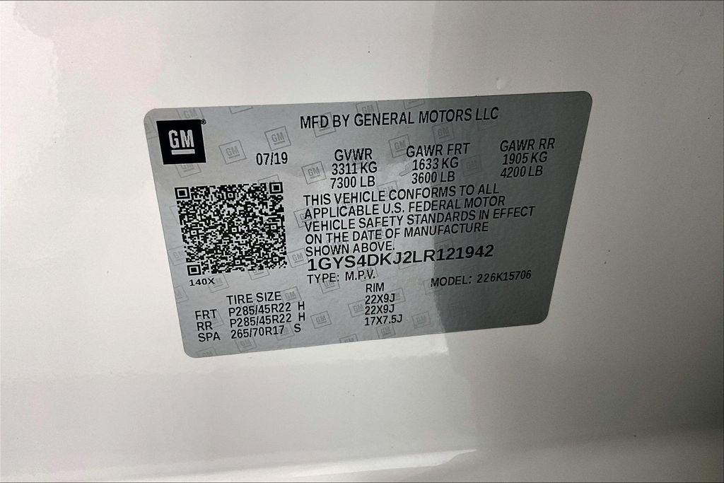 2020 Cadillac Escalade Platinum Edition