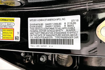 2018 Honda Accord Sport