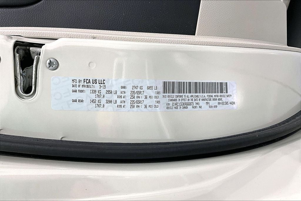 2019 Chrysler Pacifica LX