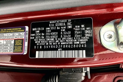 2024 Kia Sorento X-Line SX