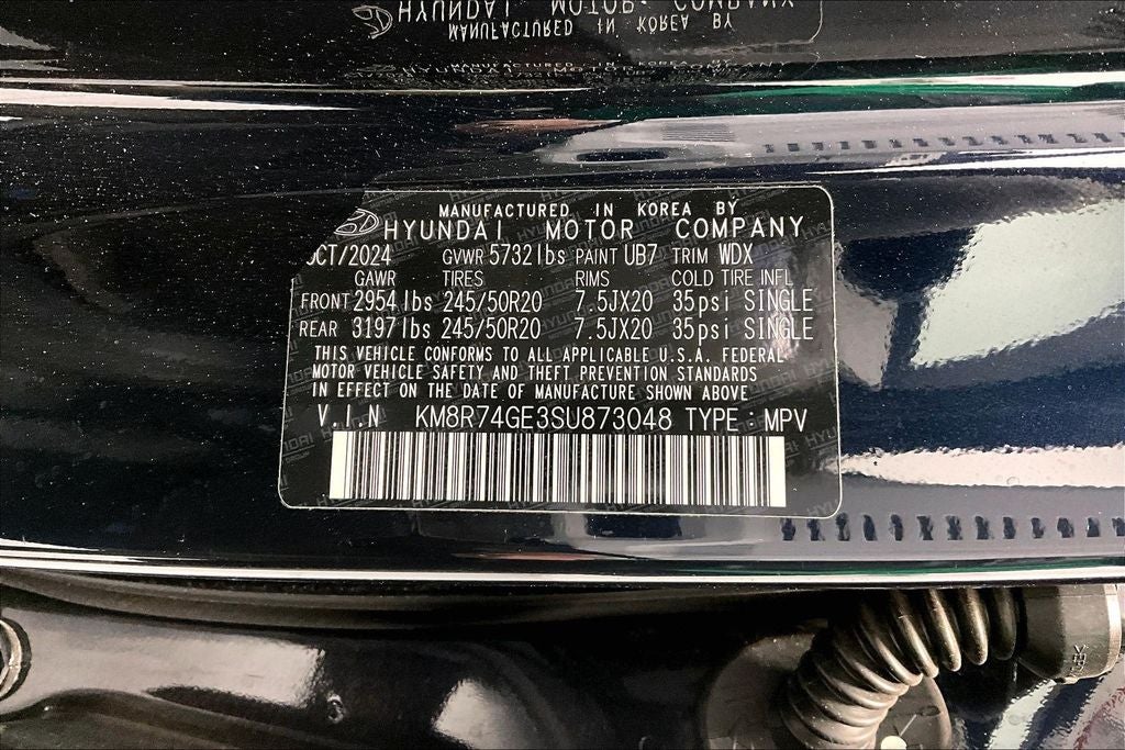 2025 Hyundai Palisade Calligraphy