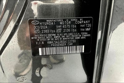 2025 Hyundai Sonata Hybrid Limited