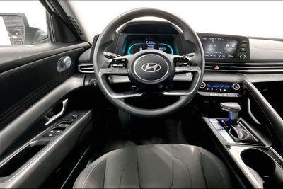 2026 Hyundai Elantra Hybrid Blue