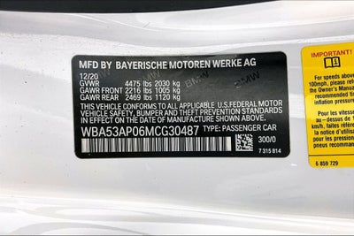 2021 BMW 4 Series 430i