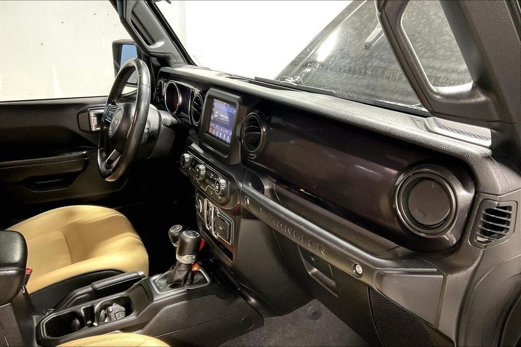 2020 Jeep Wrangler Unlimited Black and Tan 4x4