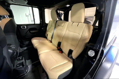 2020 Jeep Wrangler Unlimited Black and Tan 4x4