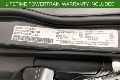 2022 Jeep Grand Cherokee Overland 4x4