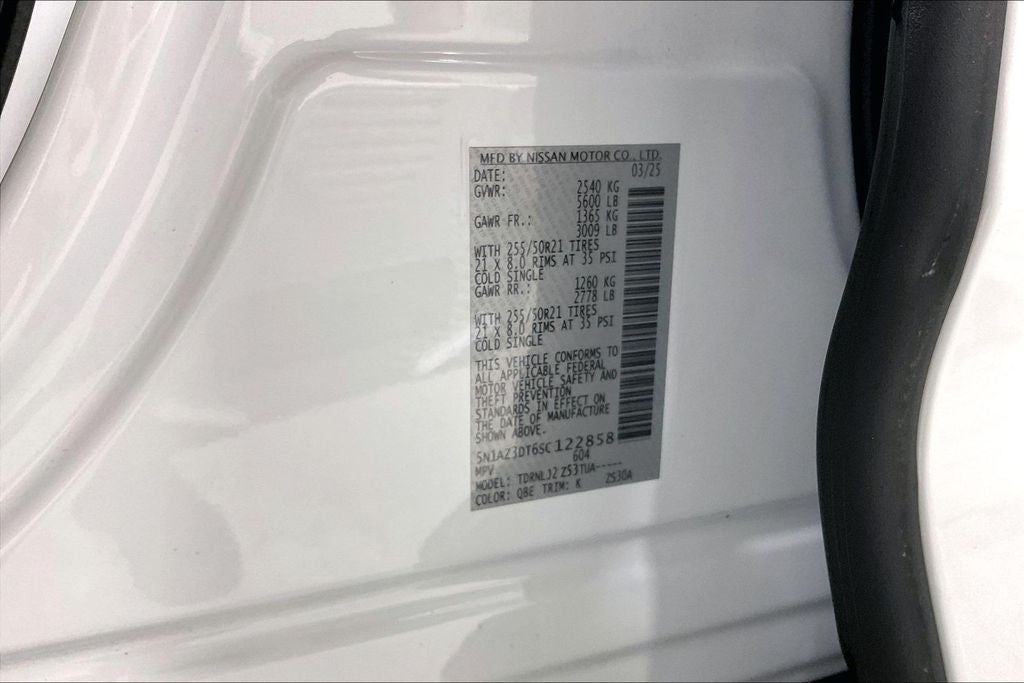 2025 Nissan Murano Platinum