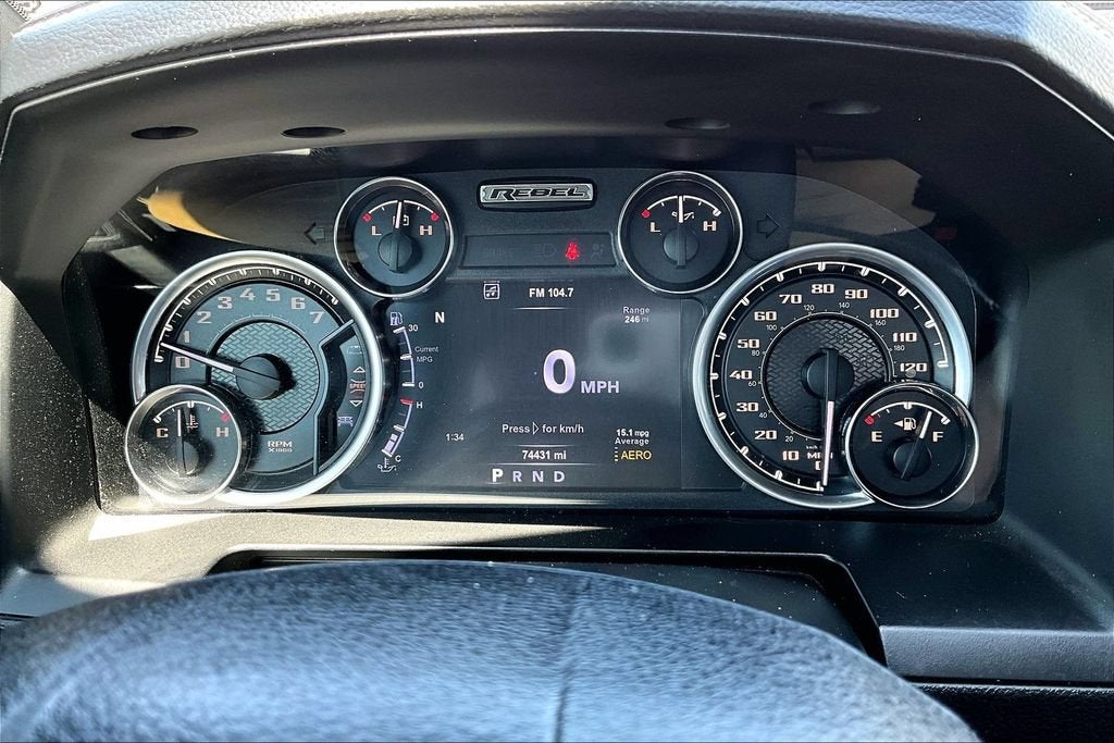 2018 RAM 1500 Rebel Crew Cab 4x4 5'7" Box