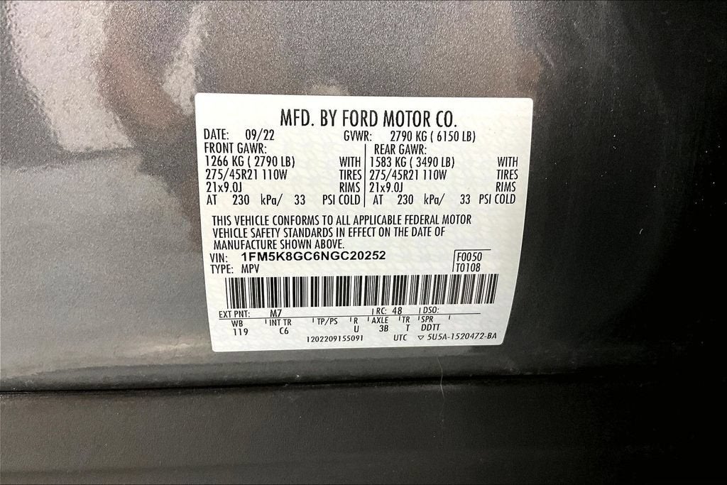 2022 Ford Explorer ST