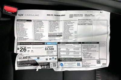 2026 Cadillac CT5 Premium Luxury