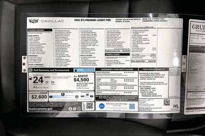 2026 Cadillac XT5 Premium Luxury