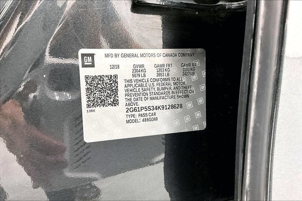 2019 Cadillac XTS Premium Luxury