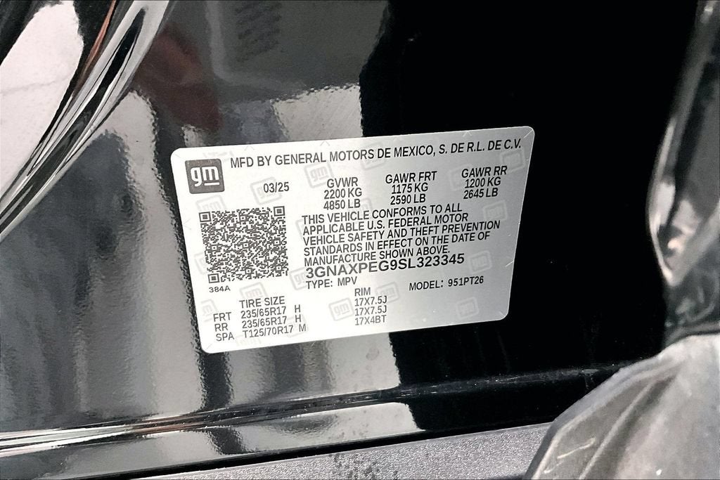 2025 Chevrolet Equinox LT