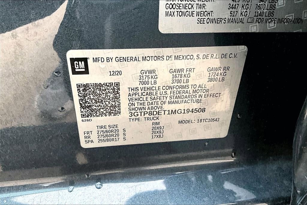 2021 GMC Sierra 1500 SLT