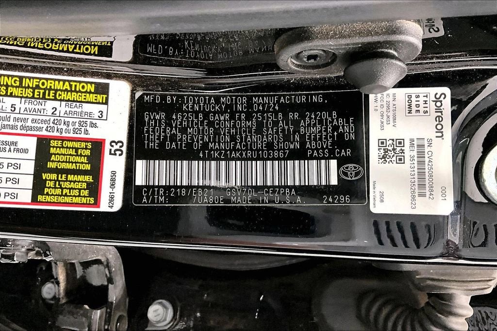 2024 Toyota Camry TRD V6