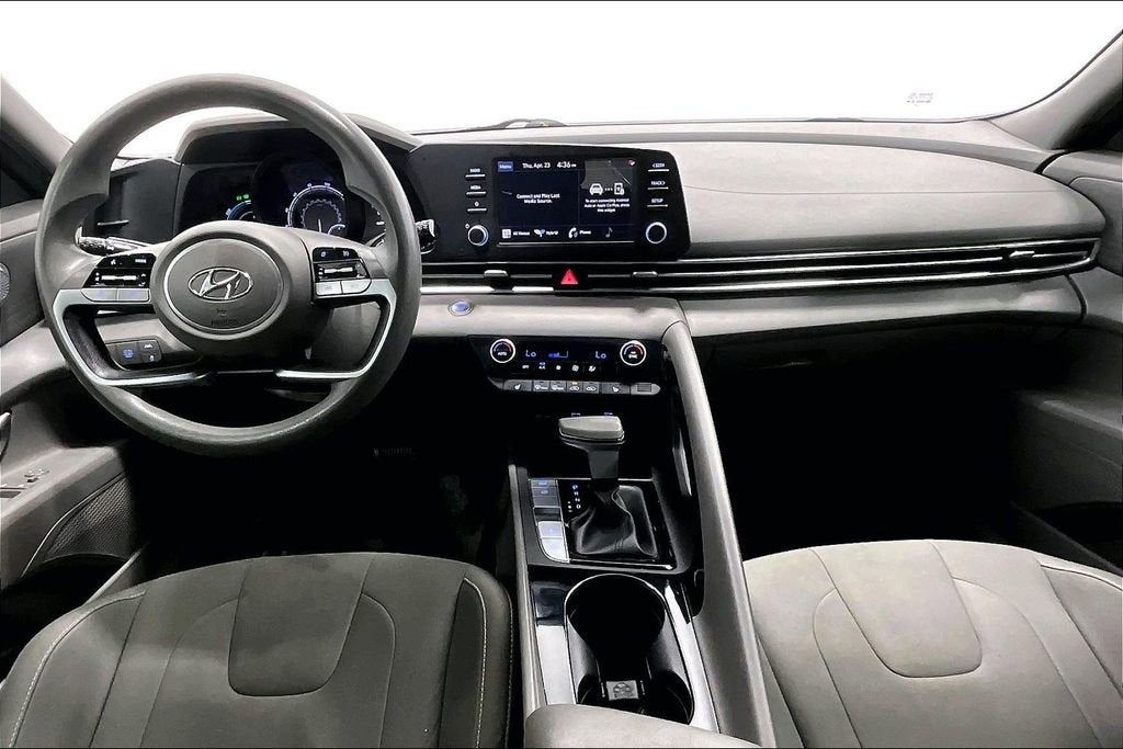 2022 Hyundai Elantra Hybrid Blue