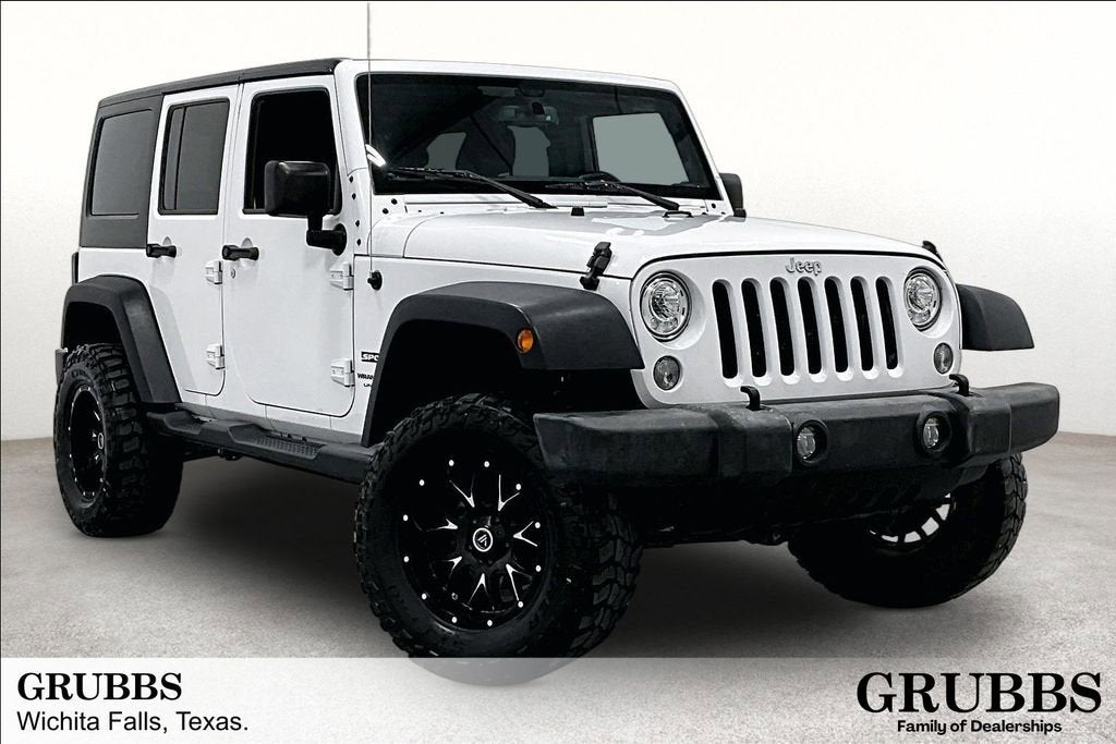2018 Jeep Wrangler JK Unlimited
