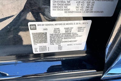 2021 GMC Sierra 1500 SLT
