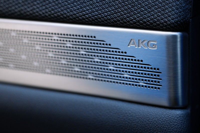 Close-up View of the AKG Studio Audio Speaker | Grubbs Cadillac of Wichita Falls in WICHITA FALLS TX