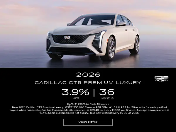 CT5 Finance Offer