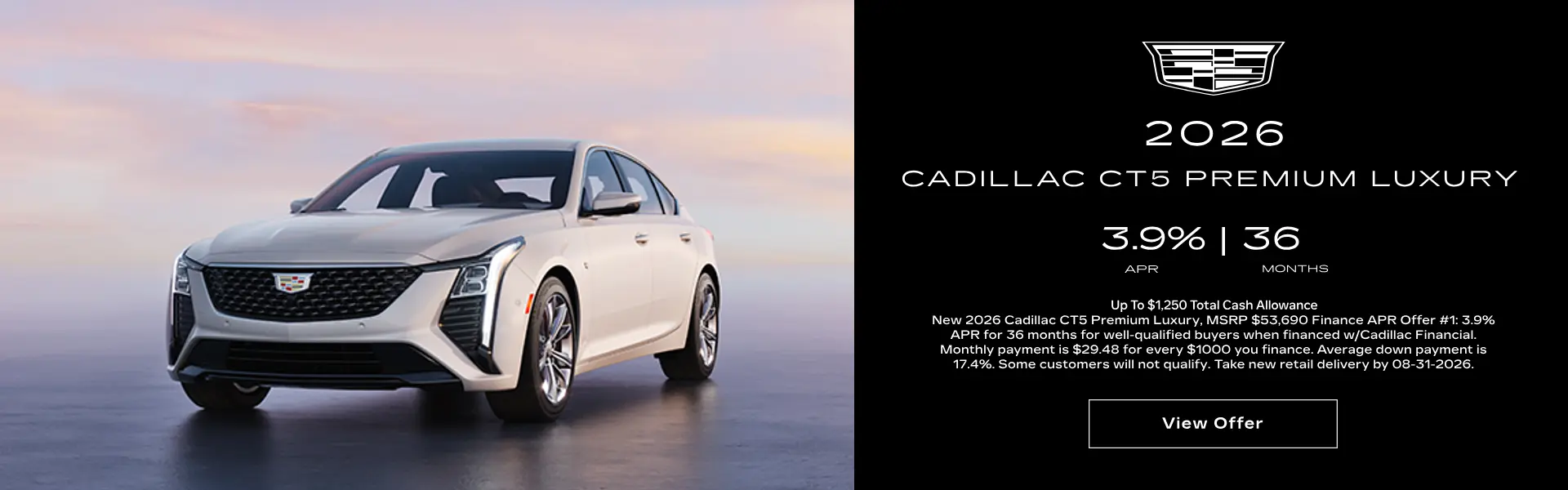 CT5 Finance Offer