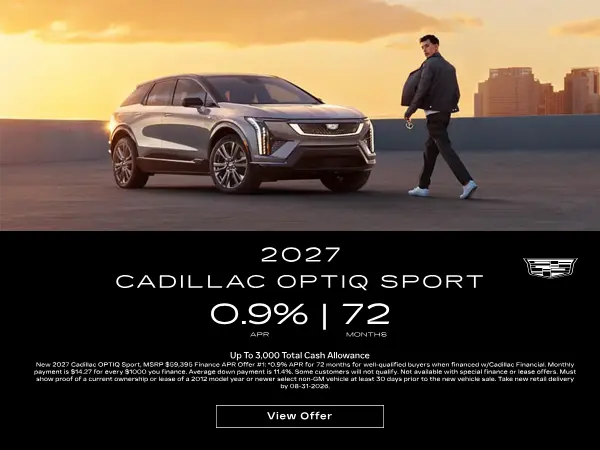 Optiq Sport Finance Offer
